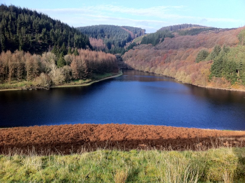 Reservoir in the Cambrian Mountains “It is important from time to time to slow down, to go away by yourself and simply be.” Eileen Caddy