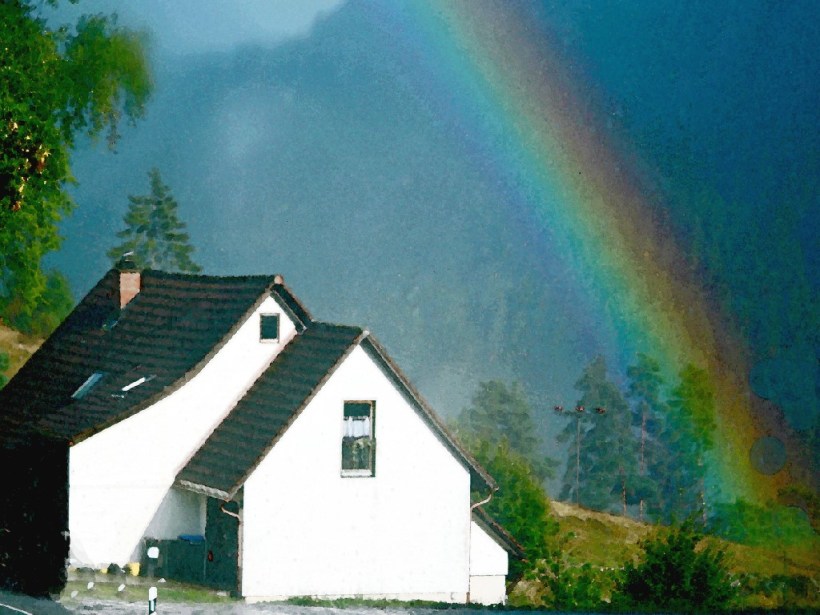 Watercolour Rainbow-Lenzkirch,Germany